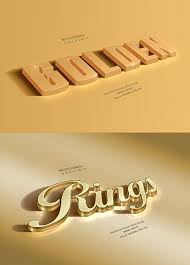 35 Premium Free Psd 3d Amazing Text Style Effects 2018 For The Best Design Free Psd Templates Free Photoshop Text Psd Free Photoshop Photoshop Typography