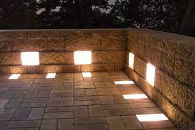 Patios Gallery Willow Creek Paving Stones Retaining Wall Lighting Retaining Wall Landscape Lighting