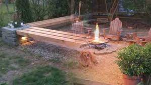 When you have a group sitting around the fire pit, all of those lawn chairs can really trip folks up. Fire Pit Benches Ideas On Foter