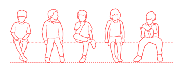 People Sitting Dimensions Drawings Dimensions Com Depression varies from person to person, but there are some common signs and symptoms. people sitting dimensions drawings