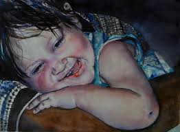 Lovin' Gramps" 11X15 pure watercolor