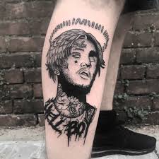 Lil peep broken heart tattoo on the face. Terr Whitfield Tattoo Lil Peep Hellboy So Chuffed I Got To Tattoo