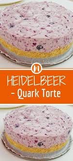 Heidelbeer Quark Torte Zutaten 100 G Butter 230 G Loffelbiskuits 8 Blatt Gelatine Weisse 400 In 2020 Kuchen Und Torten Kuchen Und Torten Rezepte Kuchen Rezepte Einfach