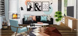 Furniture custom content sims 4 custom content. Sims 4 Scandinavian Home Furniture Cc All Free Fandomspot