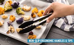 We did not find results for: Zulay Premium Set Of Stainless Steel Tongs For Cooking Nonstick Grilling And Barbecue 12 And 9 Heavy Duty Silicone Tongs With Heat Resistant Safe For Non Scratch Cookware Silicone Heads Home Tongs