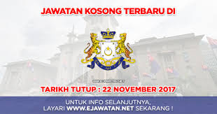 Senarai kerjaya pilihan negeri johor, kedah, kelantan, melaka, negeri sembilan, pahang, perak, perlis, pulau pinang, sabah, sarawak, selangor & terengganu. Kerajaan Negeri Johor 22 November 2017 Jawatan Kosong 2020