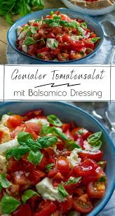 Bester Schnellster Tomatensalat Mit Mozzarella Und Balsamico Dressing Einfach Malene Rezept In 2020 Tomatensalat Tomaten Mozzarella Salat Salat