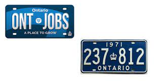 Here's what the new ontario. Ontario Ditches Blue Licence Plate Nation Valley News