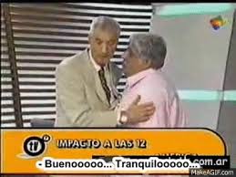 No te pierdas la reacción de mauro viale cuando pasaron el polémico audio de su hijo jonatan en polémica en el bar. Mauro Viale Vs Alberto Samid Subtitulado On Make A Gif