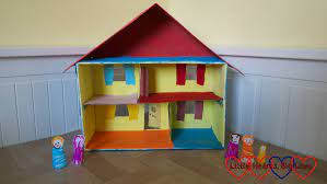 Crafting With Kids: Creating A Shoebox House - Little Hearts, Big Love