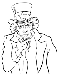 Free Uncle Sam Coloring Page Coloring Books Coloring Pages Cat Coloring Book