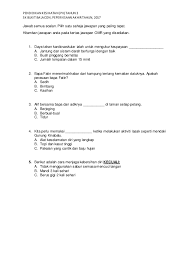 Instrument pendidikan kesihatan tahun 1 via www.slideshare.net. Soalan Pk Tahun 3