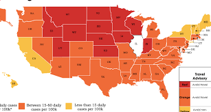 To support airlines in their operations, iata has developed an interactive dashboard containing information on the latest fir (flight information region), airport, and state restrictions. How Chicago S New 3 Tiered Color Coded Travel Order Works Nbc Chicago
