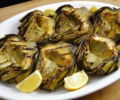 Grilled Artichokes Something New For Dinner Recipe Artichoke Recipes Grilled Artichoke Recipes
