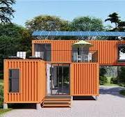 3 X40FT Prefabricated/Prefab Modular Mobile Container House by Solar Panel  Powered.