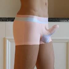 1 Pcs Mens Boxer Briefs Bulge Pouch Underpants Cotton Shorts Panties  Underwear | eBay