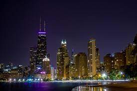 Address, john hancock center reviews: A Crown Of Light At Night In The Windy City Architect Magazine