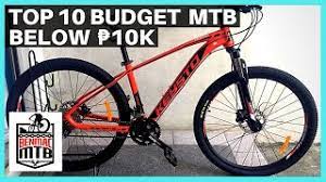 Adjustable saddle · easy assembly · coaster & caliper brakes Top 10 Budget Mountain Bikes Under 10 000 Philippines Youtube