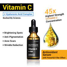 While traditionally, dark glass bottles were the preferred material, companies have made. Skinmade Vitamin C Serum Hyaluronic Acid Super Filler Effect Acne Scars Pigmentation Shopee Malaysia