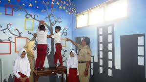 30 langkah cara membuat hiasan dinding dari kertas karton di sma sekarang ini banyak diadakan lomba dekorasi kelas. 25 Dekorasi Kelas Sekolah Dasar Sekolah Prestasi Global