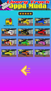 A collection of livery oppa muda bussid and mod truck oppa muda bussid update Mod Bussid Livery Oppa Muda For Android Apk Download