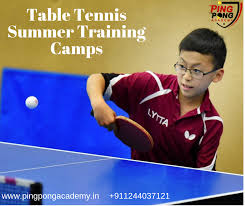 Table Tennis Summer Training Camps Tennis Coach Table Tennis Training Camp