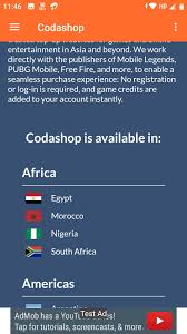 Free and fastest way of getting mobile credits and coins. Codashop For Android Apk Download