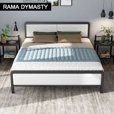 Maybe you would like to learn more about one of these? Rama Dymasty Metal Bed Iron Bed Modern Design Bed Fashion King Queen Size Bedroom Furniture Beds Aliexpress