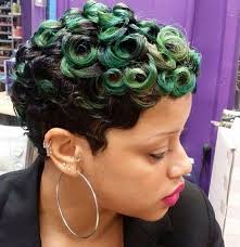 Remember that fine hair is more prone to damage and more easily loses its curl. 25 Sensational Pin Curls On Black Hair