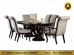 Harga meja makan minimalis modern murah. Meja Makan Minimalis Modern 6 Kursi Sasha Model Terbaru Harga Murah