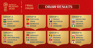 Fifa World Cup Group Stage Schedule 2018 Print Fifa 2018