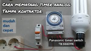 Sebelum mempelajari lebih dalam mengenai time delay relay (timer), thermal over load relay (tripper over load), relay contactor (relay), dan magnetic contactor (kontaktor), sebaiknya kita mempelajari sistem kerjanya terlebih dahulu biar kita bisa memahami suatu fungsi rangkaian kerja otomatis dalam kelistrikan. Cara Memasang Timer Analog Tanpa Kontaktor Youtube
