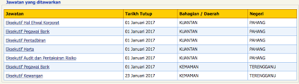 Jawatan kosong sektor kerajaan kemaman terengganu. Jawatan Kosong Kemaman