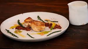 Seared Barramundi Cod With Lemon Beurre Blanc Sauce Recipe Lemon Beurre Blanc Sauce Buttered Vegetables Masterchef Recipes