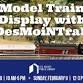 Model Train Display with DesMoiNTrak