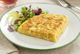 Tortilla de bacalao