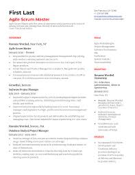 Writing a resume is much easier when you have a template and some ideas to help you get started. Agile Coach Resume Example For 2021 Resume Worded Resume Worded