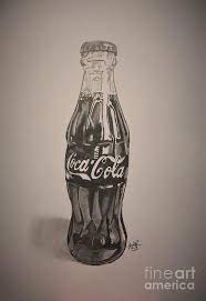 Bottle drawing bottle painting coca cola colored pencil artwork colored pencils color pencil sketch pencil shading pop art. Coke Bottle Drawing By Lynne Pounder