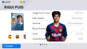 Jun 23, 2021 · sontak, komentar riqui puig langsung diserbu para suporter persik. Riqui Puig Scout Combination Pes 2020 Mobile Youtube