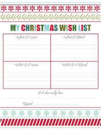 Kids Christmas List 2021 Template Printable Christmas List Templates Live Craft Eat