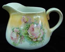 Vintage homer laughlin china creamer. Vintage Homer Laughlin China Pitcher Genesse Pattern