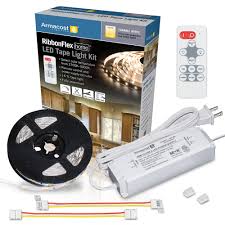 Ribbonflex Home Tunable White Led Tape Light Kit With Remote 16 Ft 5m Armacost Lighting