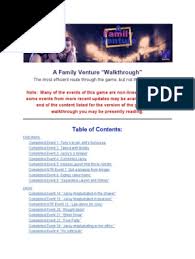 A picture taken, generally of a woman, without her knowledge or consent. A Family Venture Walkthrough Table Of Contents Bedroom