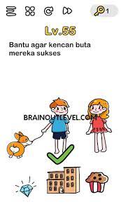 Pertanyaan :bantu agar kencan buta mereka sukses jawaban :ketuk 3 kali pada anjing. Bantu Agar Kencan Buta Mereka Sukses Brain Out Level 55 Tekno Ruangguru Co