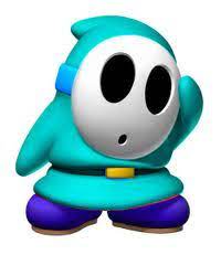 Blue Shy Guy Mario Bros Birthday Super Mario Party Mario And Luigi