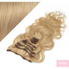 These extensions are made with 100% remy hair, which is soft, luscious, and blends naturally with your own hair. Clip In Wavy Human Hair Remy Natural Blonde 20 50cm Hair Extensions Hotstyle
