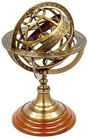Antique brass decor gives your house a royal touch. Nagina International Antique Vintage Zodiac Armillary Brass Sphere Globe Wooden Display Pirate S Antique Ship Decor Xl Antique Brass Antique Brass Medium Buy Online At Best Price In Uae Amazon Ae