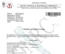 Astfel, firma ta va putea sa se dezvolte si in alte domenii si sa obtina profitul pe care il urmaresti. Tipuri De Certificate Constatatoare Eliberate De Registrul ComerÈ›ului Dianex Ro