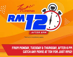 Tgv cinemas bring the zalora promotion to all their members! Tgv Rm12 For All Movie After 6pm Saving Kaki Festive Promos