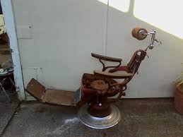 Antique Sterling Barber Dentist Chair Pre 50s Antiques Dentist Chair